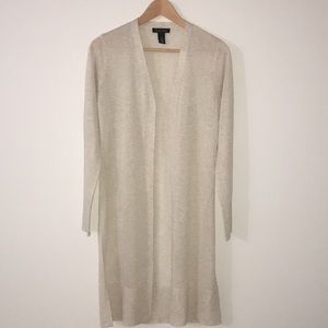 White House Black Market Semi Sheer Cardigan